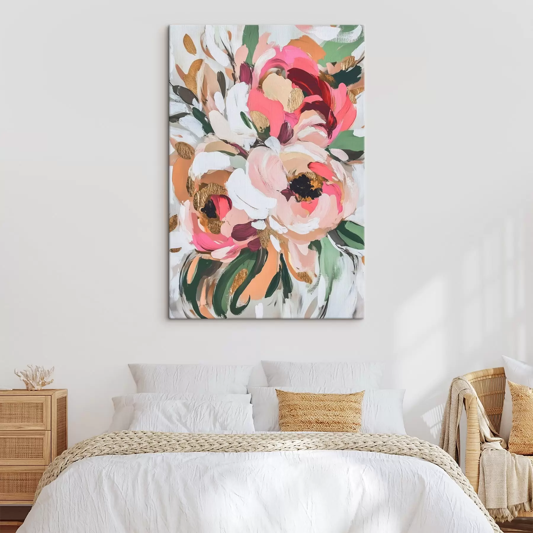 Tablouri Buchet abstract de flori s45983