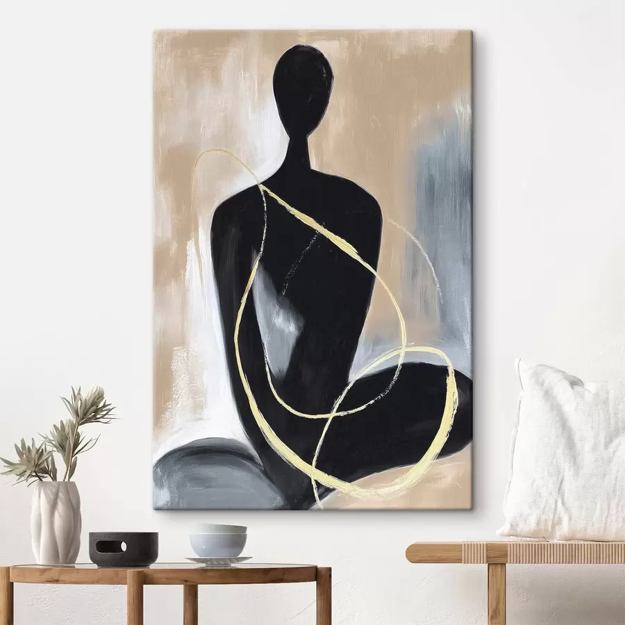 Tablouri Siluetă abstractă s45985