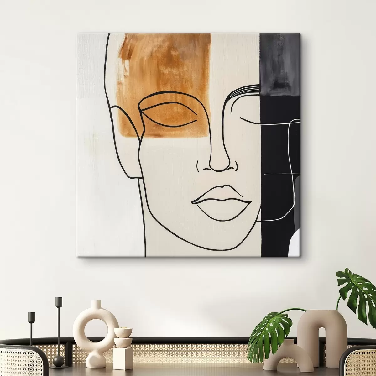 Tablouri Portret abstract minimalist s45986