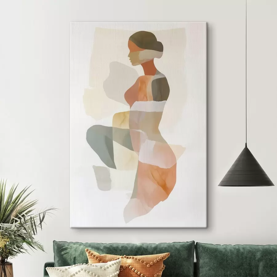 Tablouri Siluetă feminină abstractă s45992