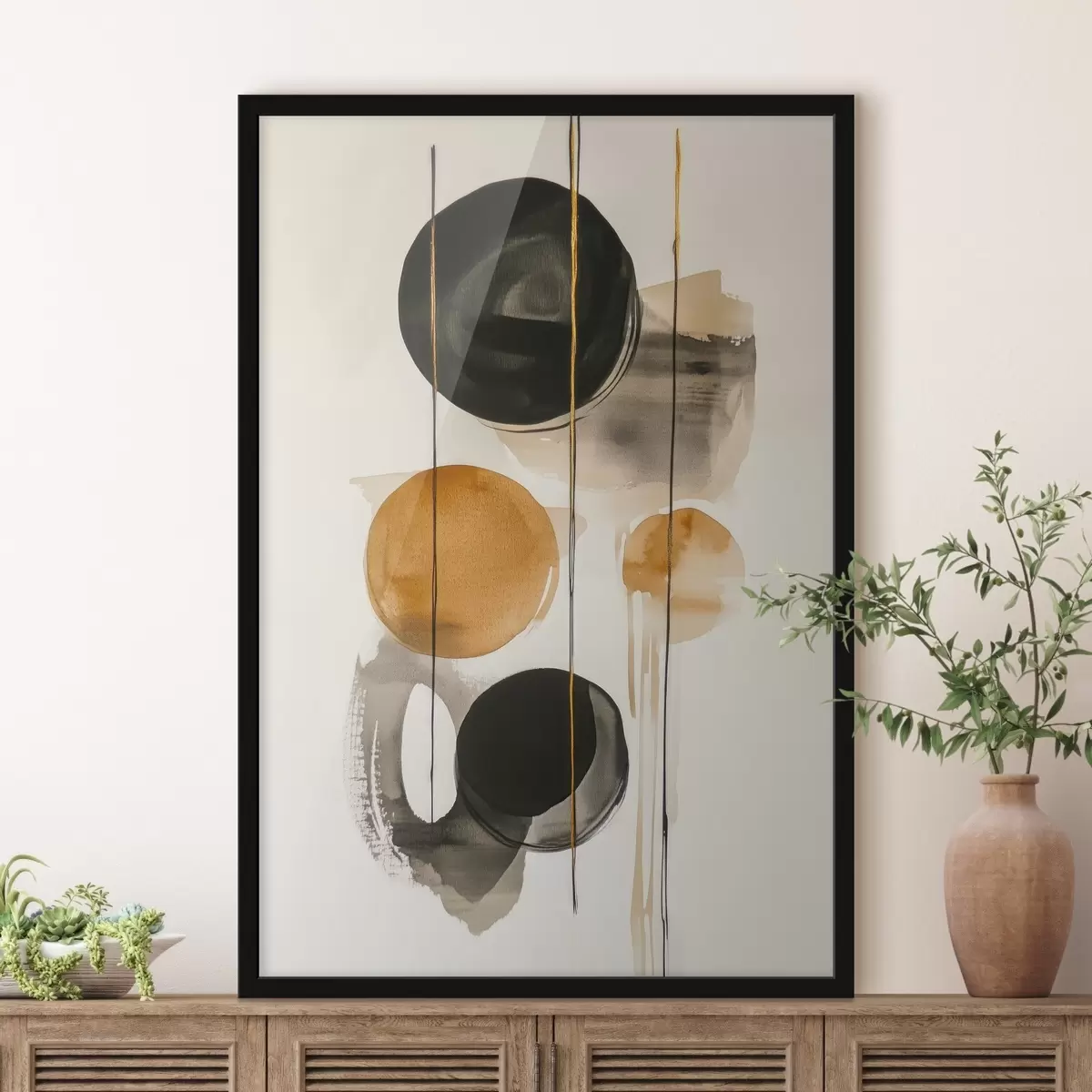 Poster Cercuri abstracte f45779