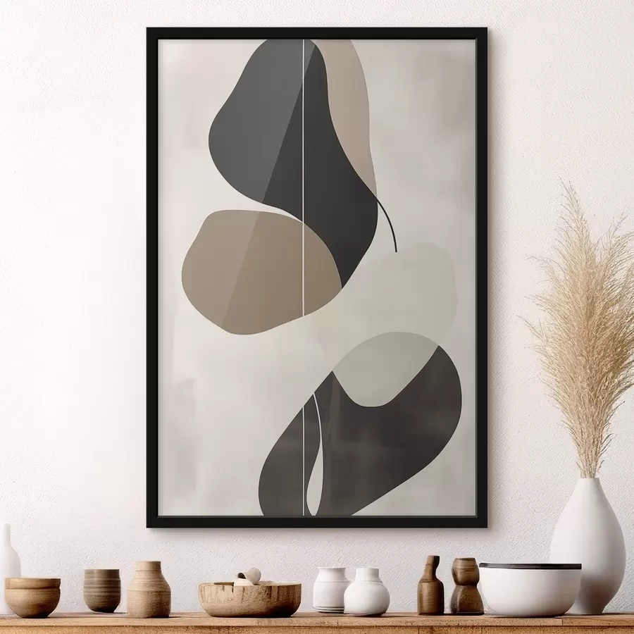 fototapet Forme abstracte plutitoare f45995