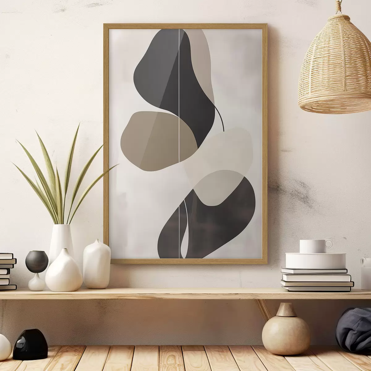 Poster Forme abstracte plutitoare f45995