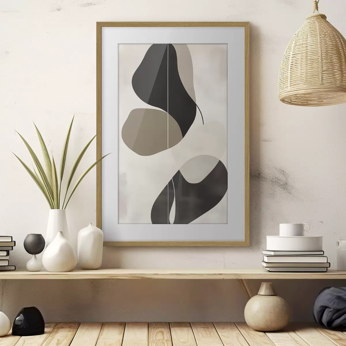 Poster Forme abstracte plutitoare f45995