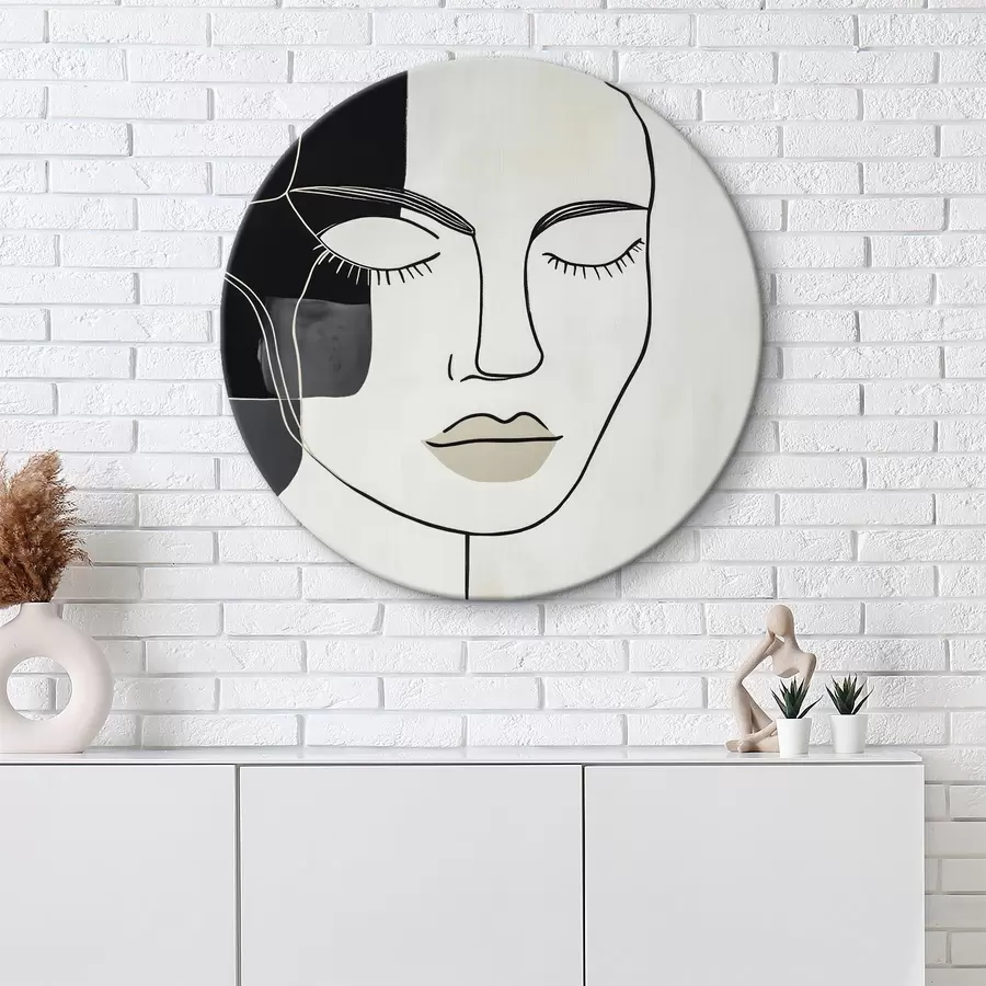 Tablouri Portret abstract minimalist r45987