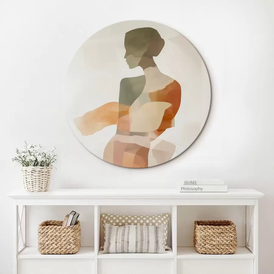 Tablouri Siluetă feminină abstractă r45993