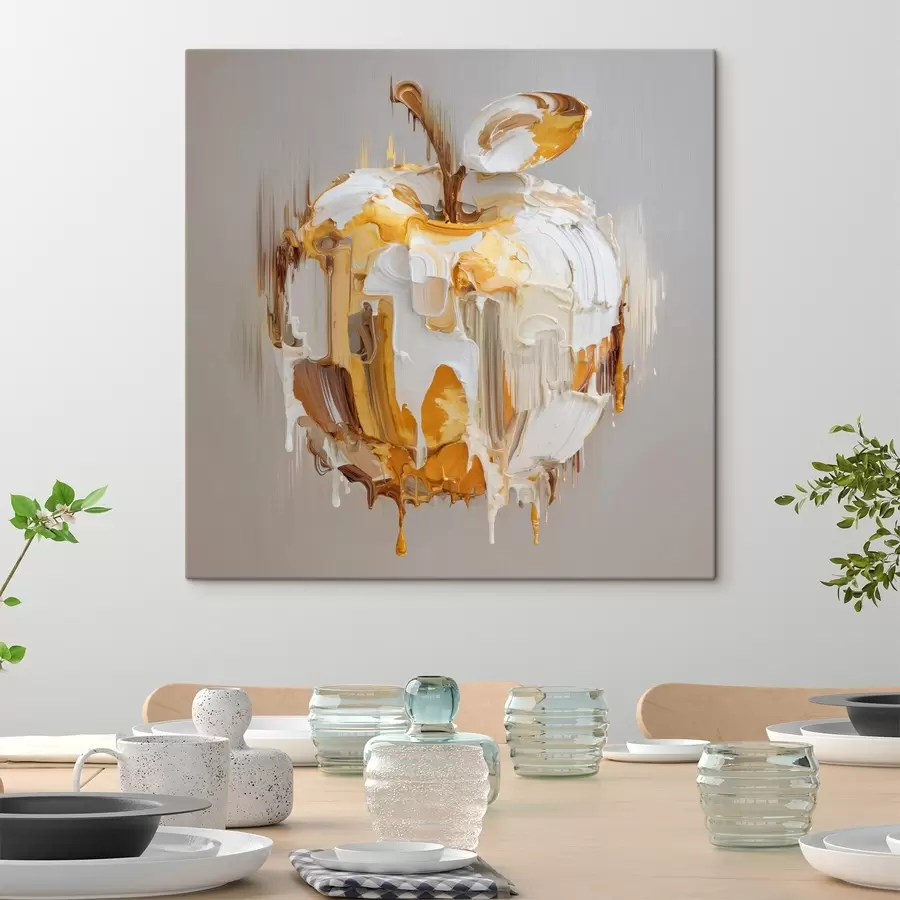 Tablouri Măr cu efect de vopsea topită s45862