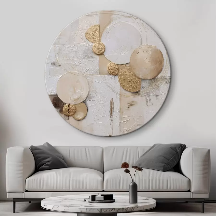 Tablouri Abstracție în stilul pictural volumetric r45852