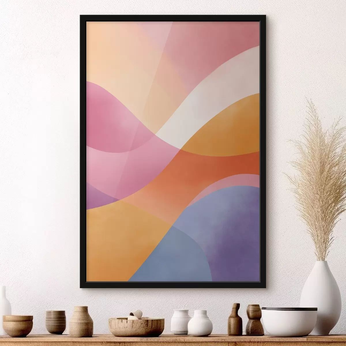 Poster Forme fluide f46053