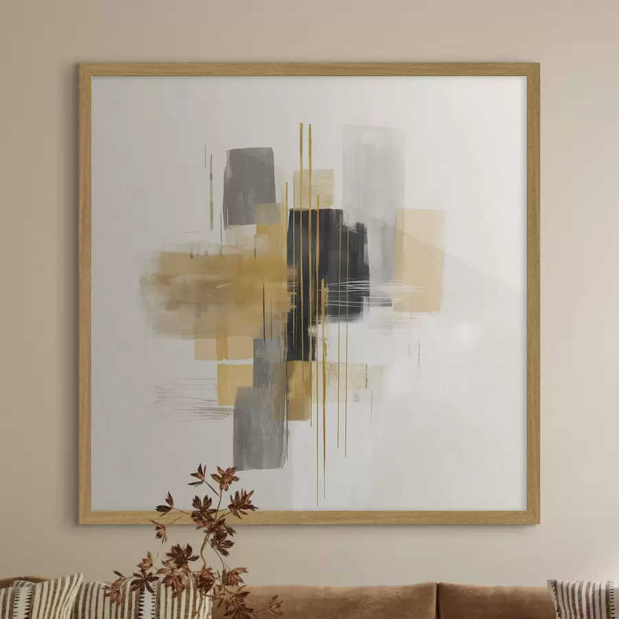 fototapet Verticale ale spațiului în stilul abstracționismului grafic f45850