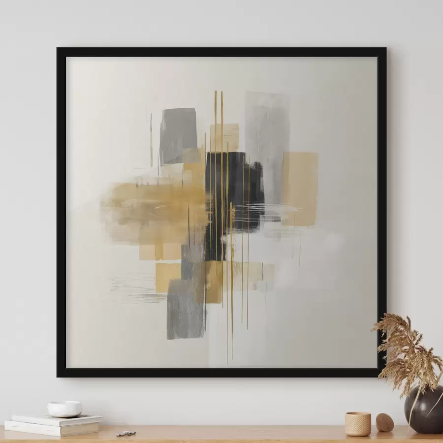 fototapet Verticale ale spațiului în stilul abstracționismului grafic f45850