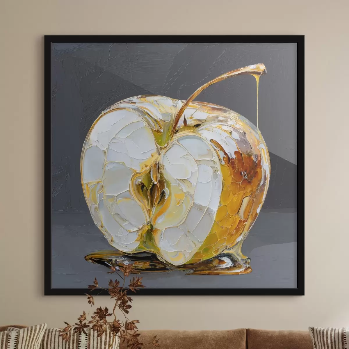 Poster Măr dulce în stil pictural f45861