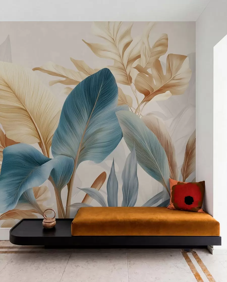 fototapet Frunze botanice w04589