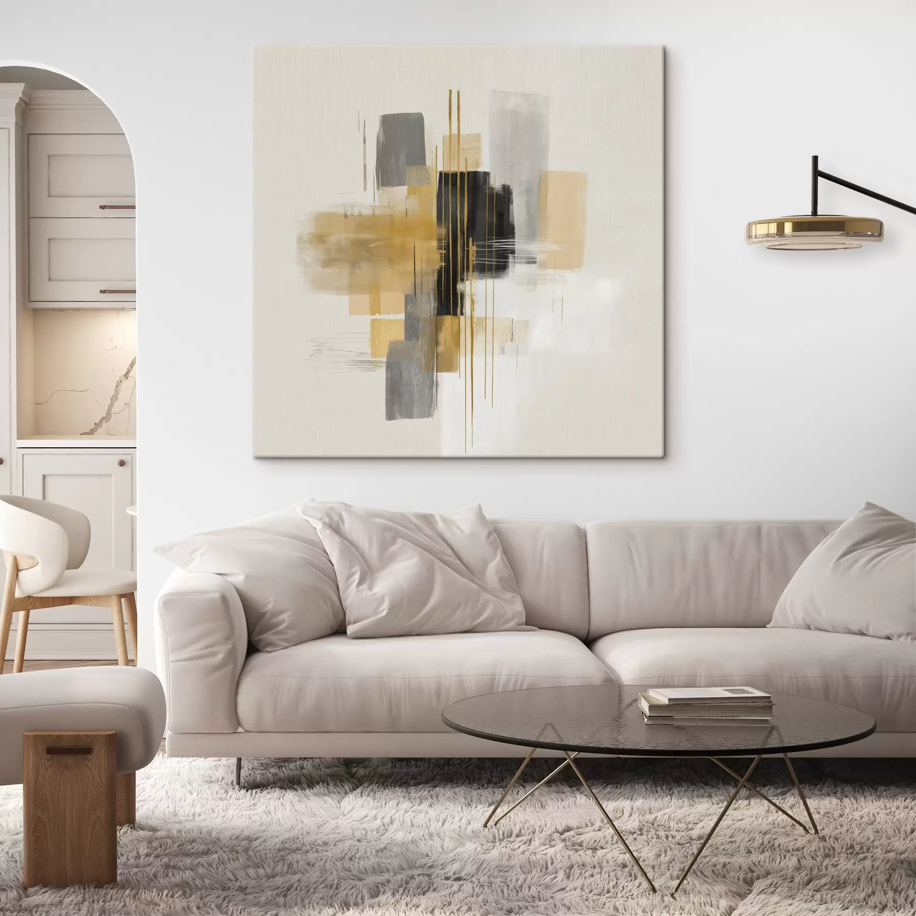 Tablouri Verticale ale spațiului în stilul abstracționismului grafic s45850