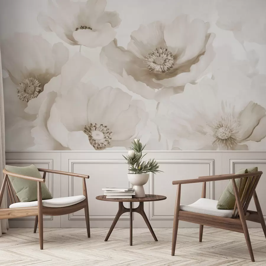 fototapet Maci  nuanțe de bej w04656v1