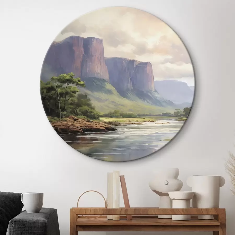 Tablouri Parc cu vedere la munte r46194