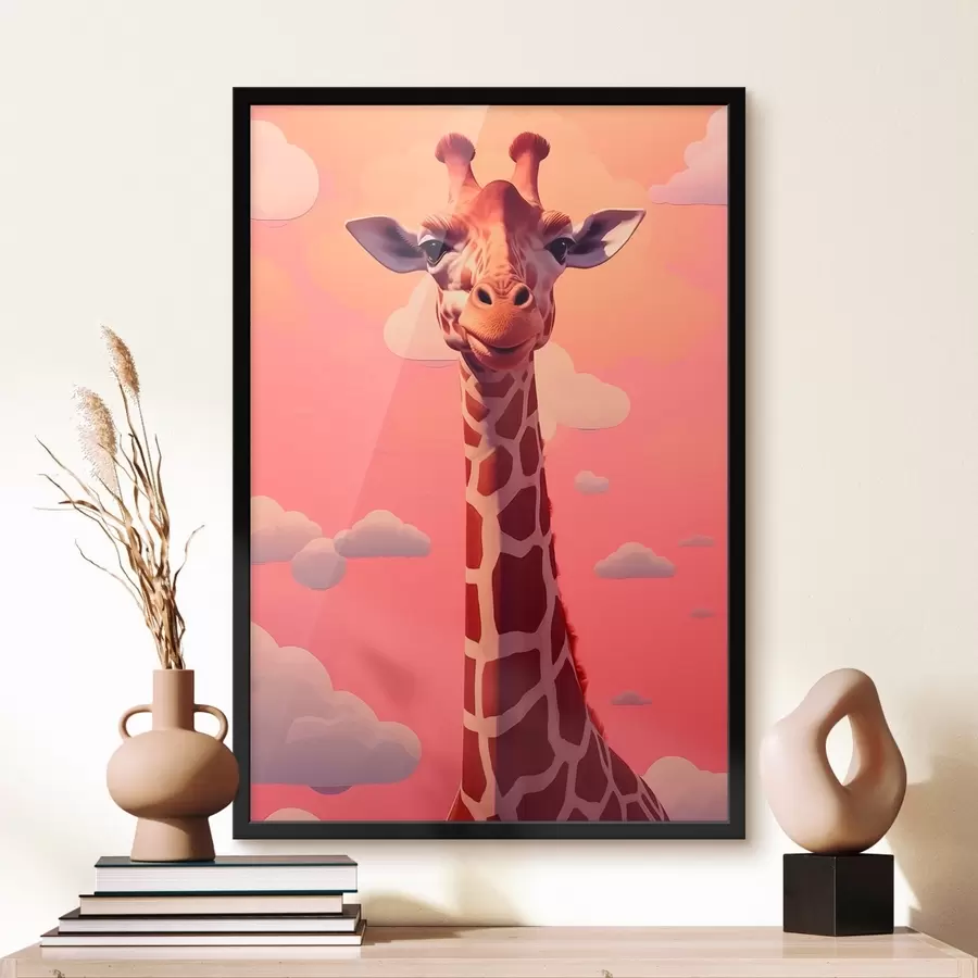 fototapet Girafă f46221