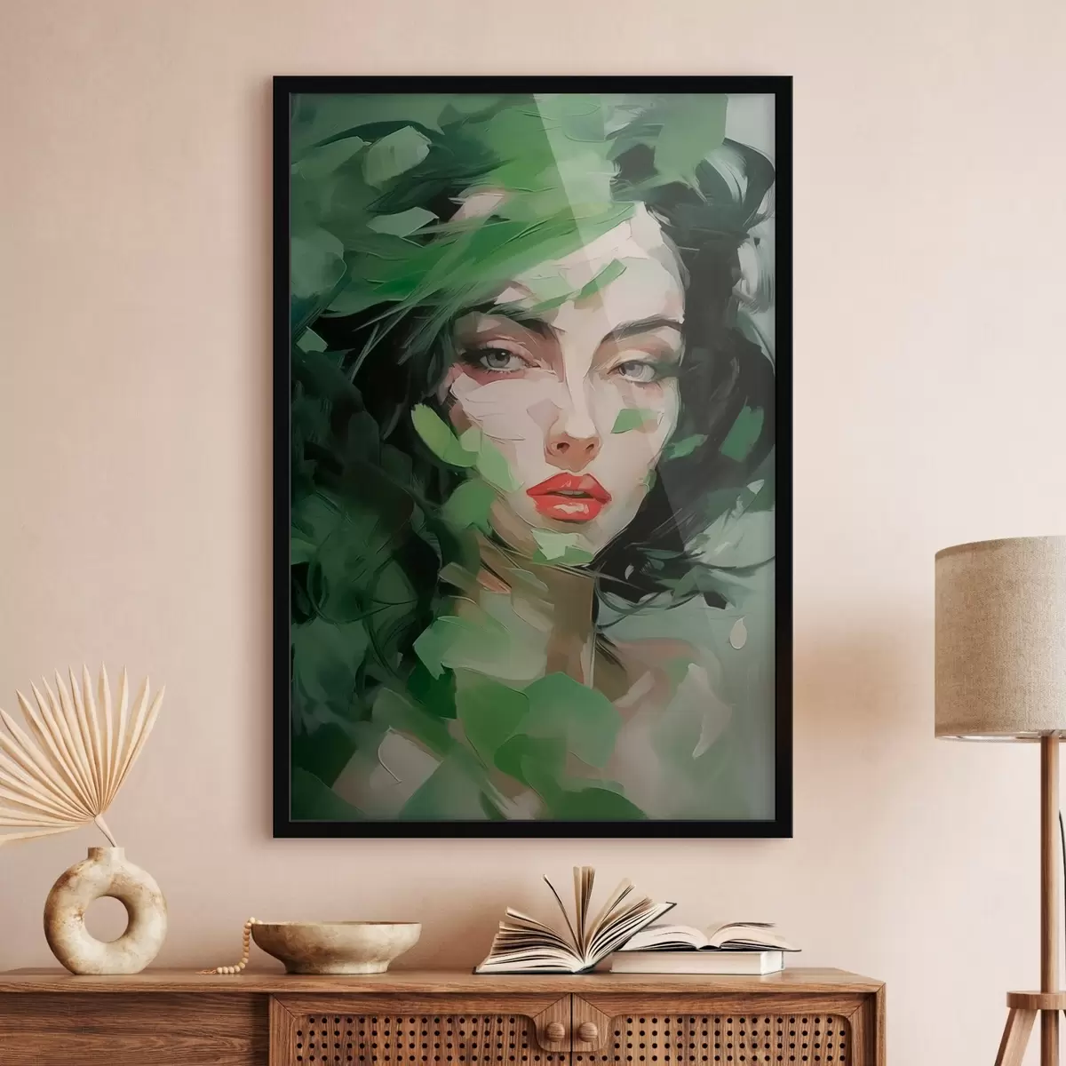 Poster Portret feminin abstract f46224