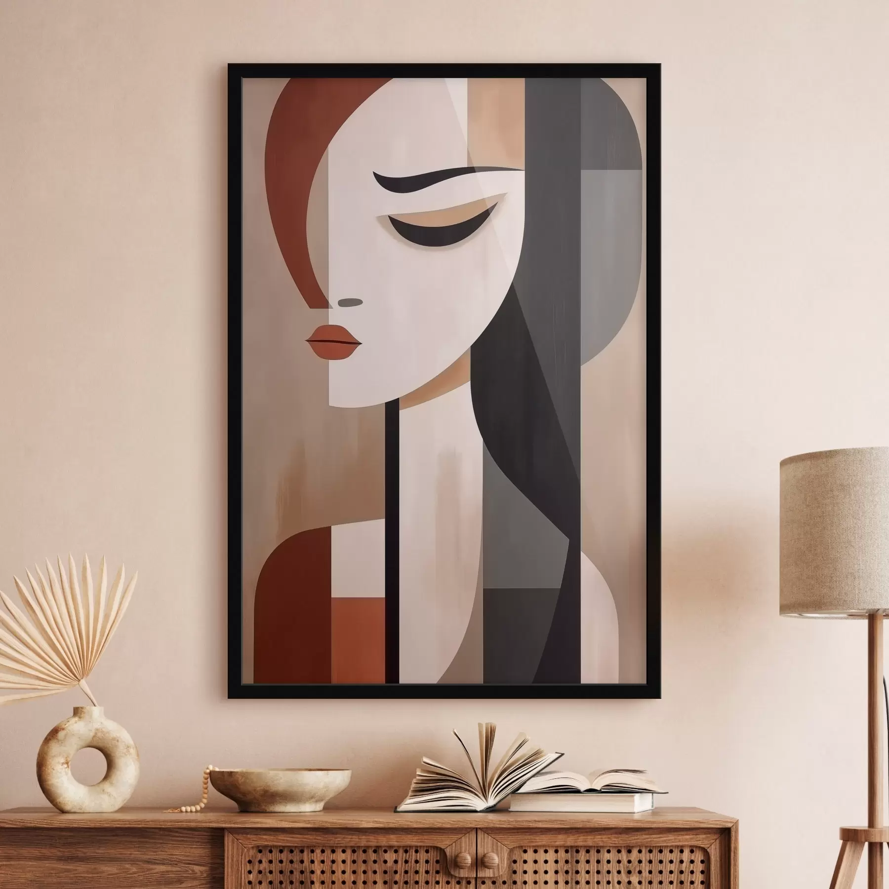 fototapet Fețe abstracte f46242