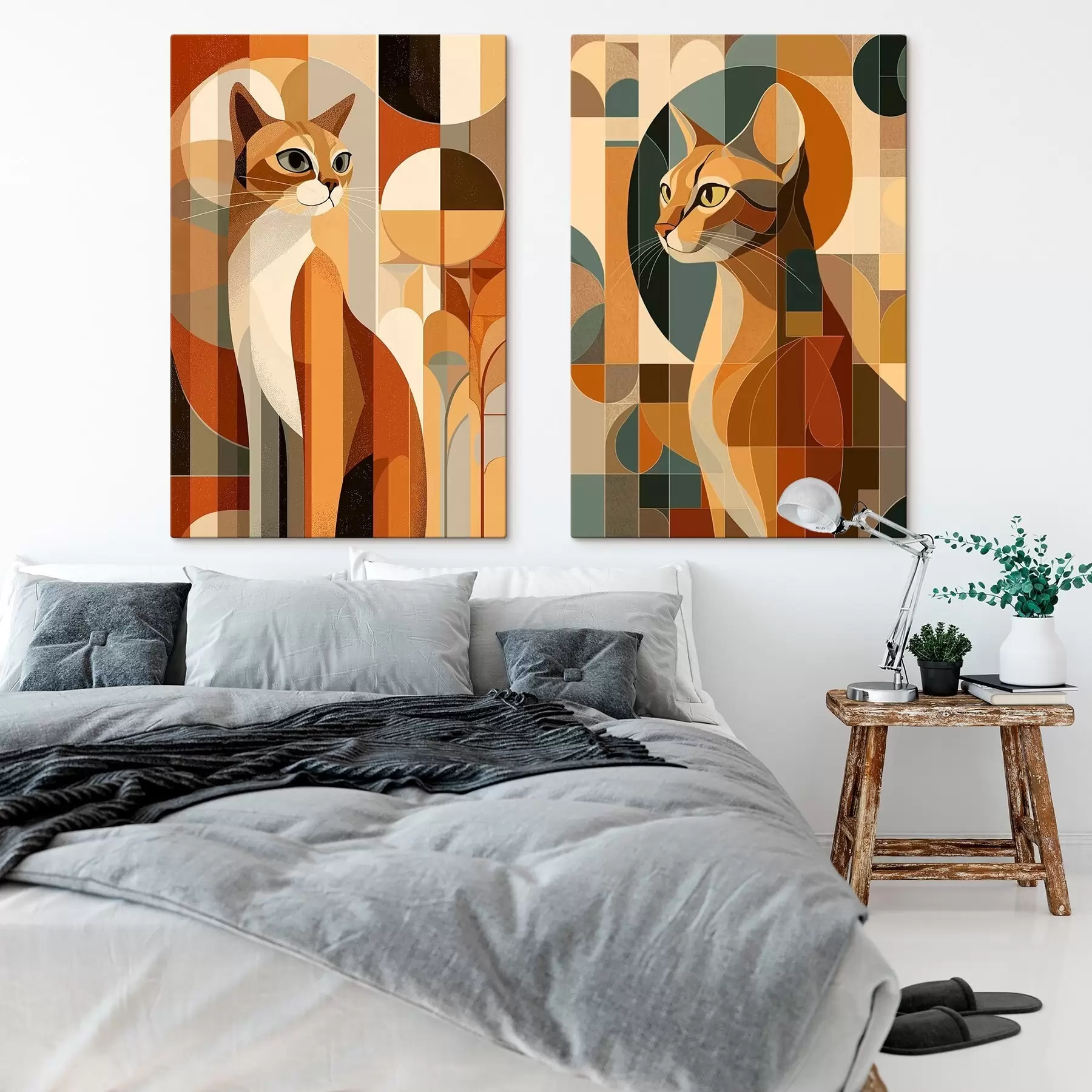 Tablouri Pisici abstracte m00841