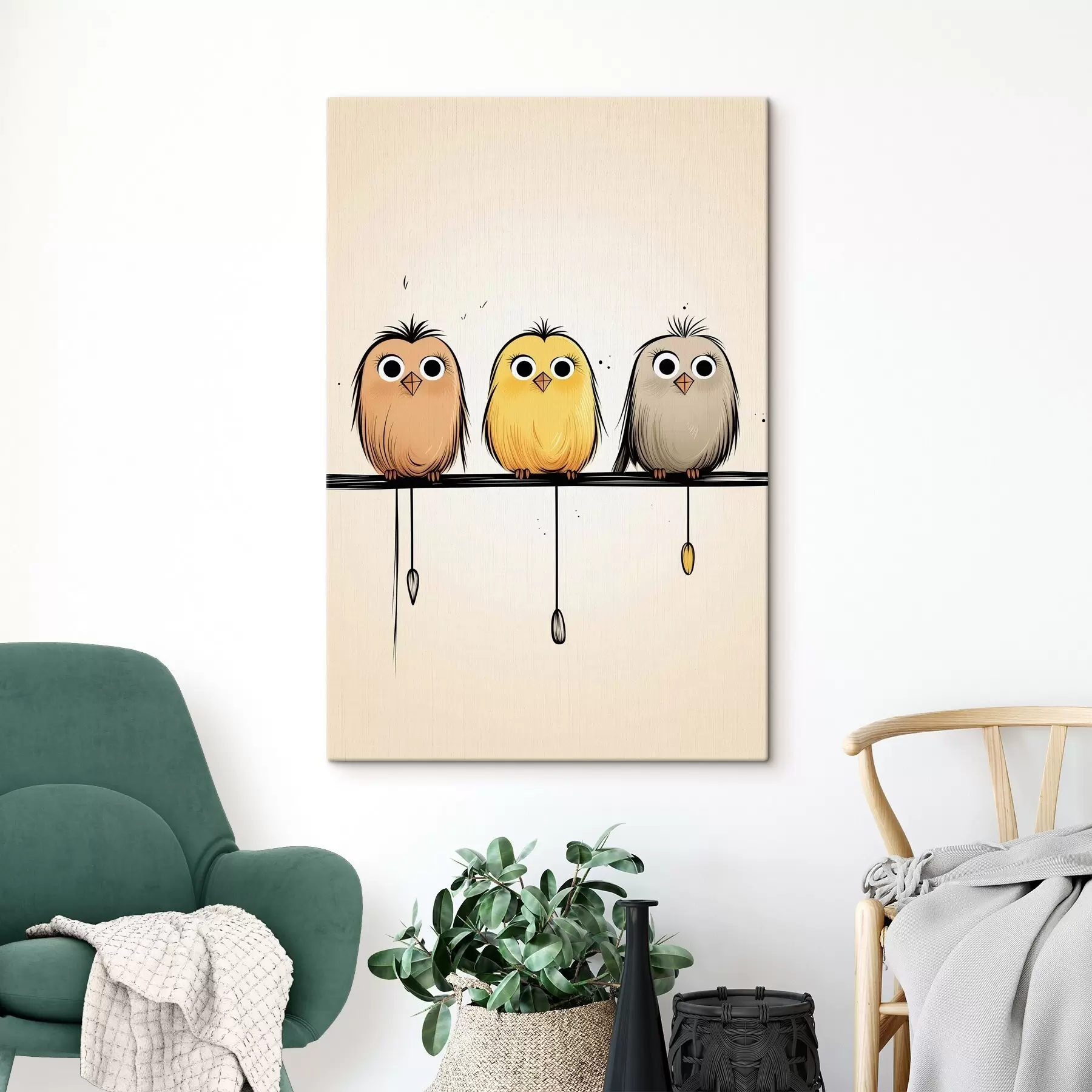 Tablouri Pui drăguți s46071