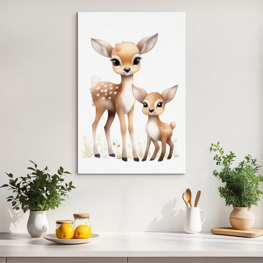Tablouri Doi pui de căprioară s46080