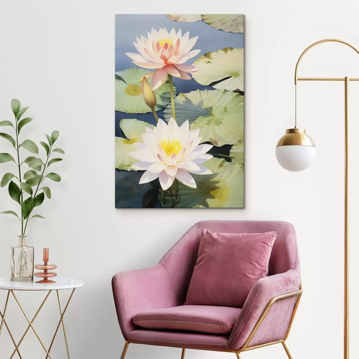 Tablouri Flori de lotus luxoase s46089