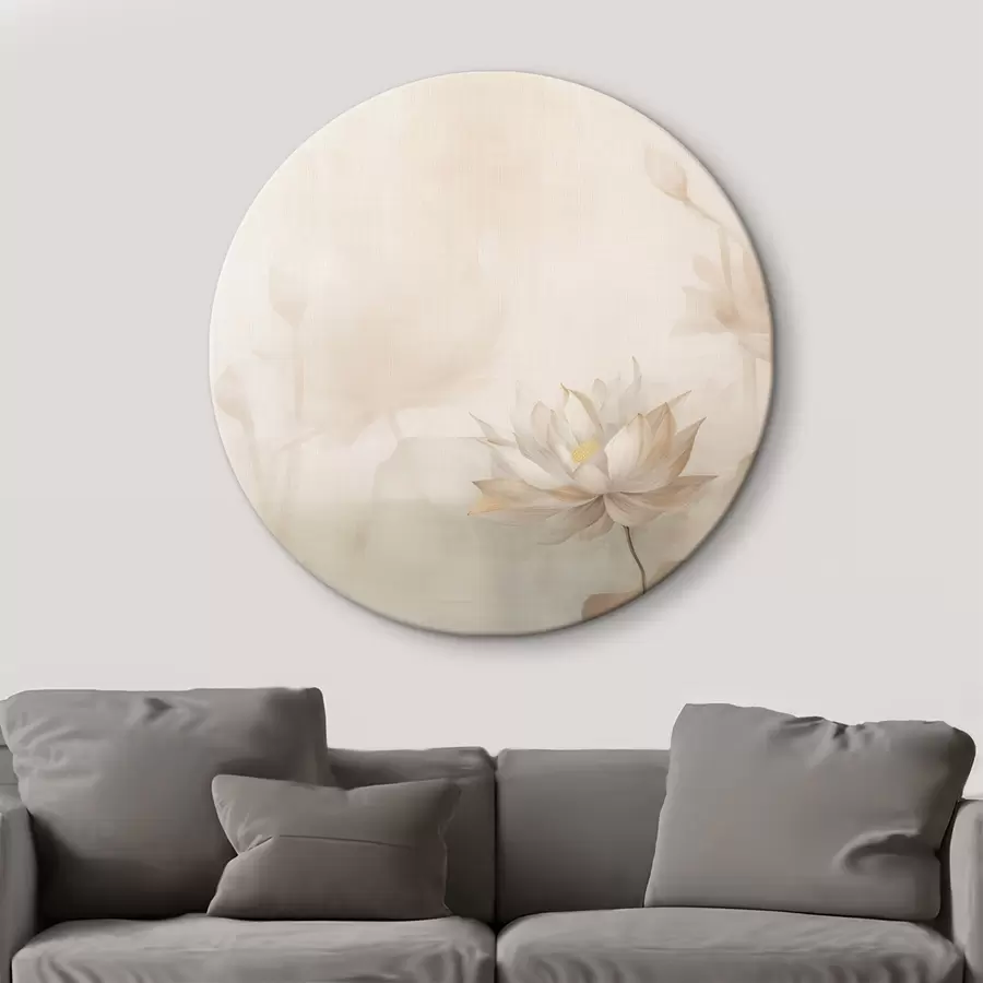 Tablouri Floare de lotus pe un fundal deschis r46070