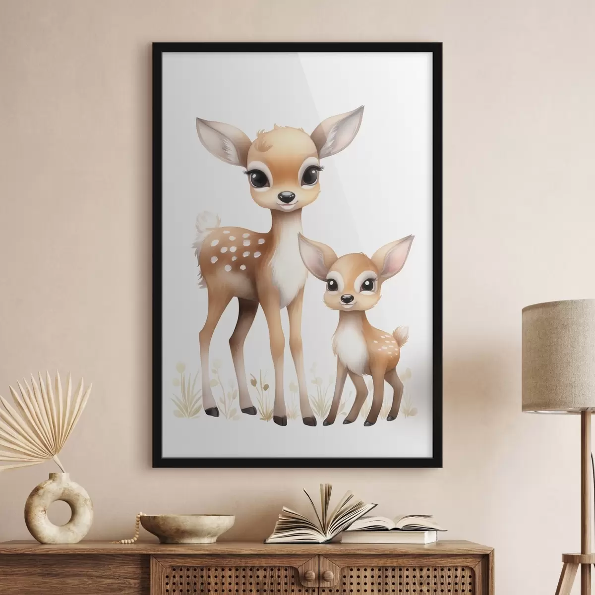 Poster Doi pui de căprioară f46080