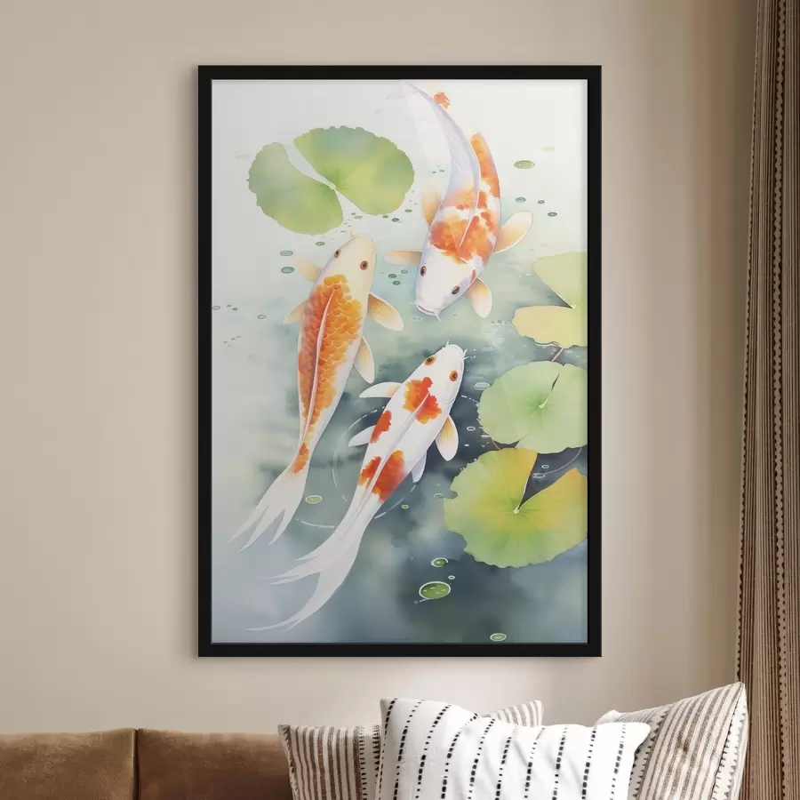 fototapet Trei pești f46085