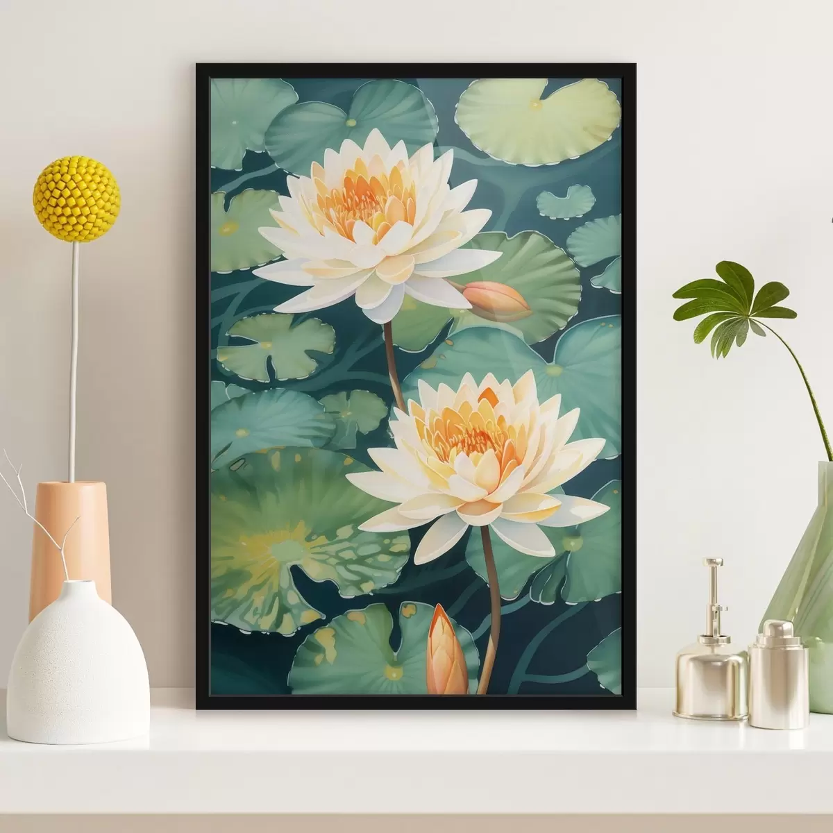 Poster Lotus mare f46088