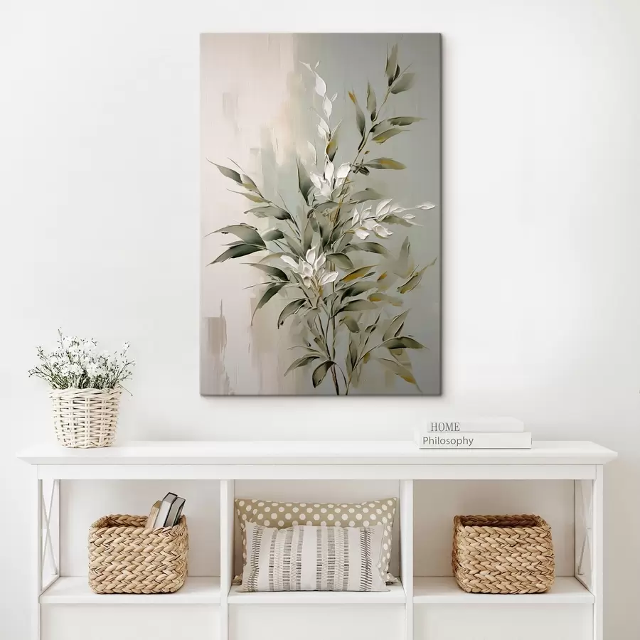 Tablouri Ramură abstractă cu frunze s46135