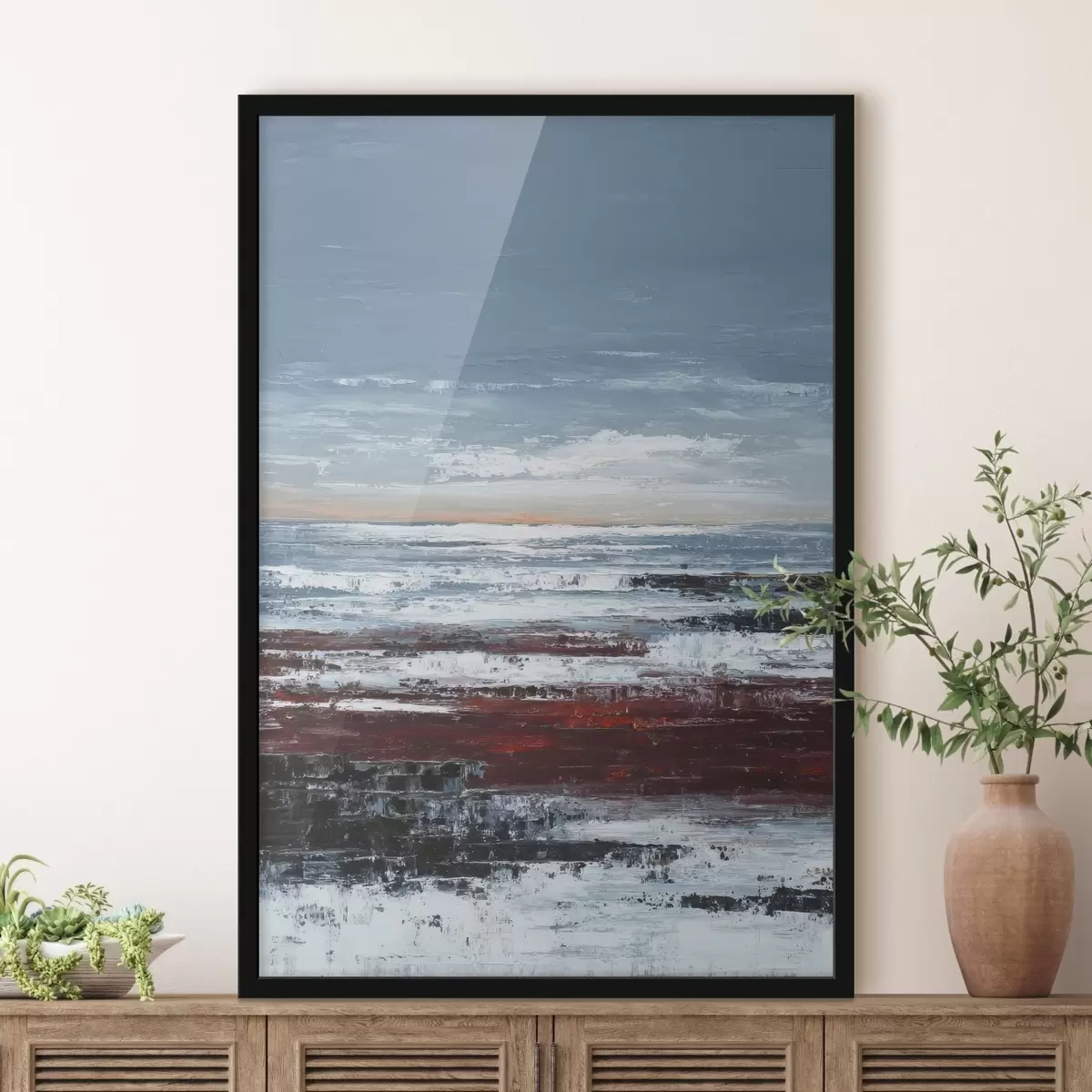 Poster Peisaj marin abstract f46014