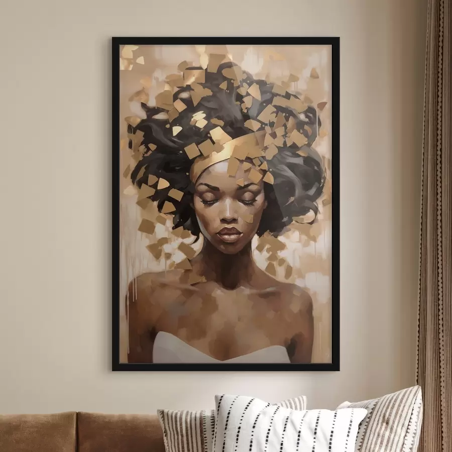 fototapet Portret de femeie f46259