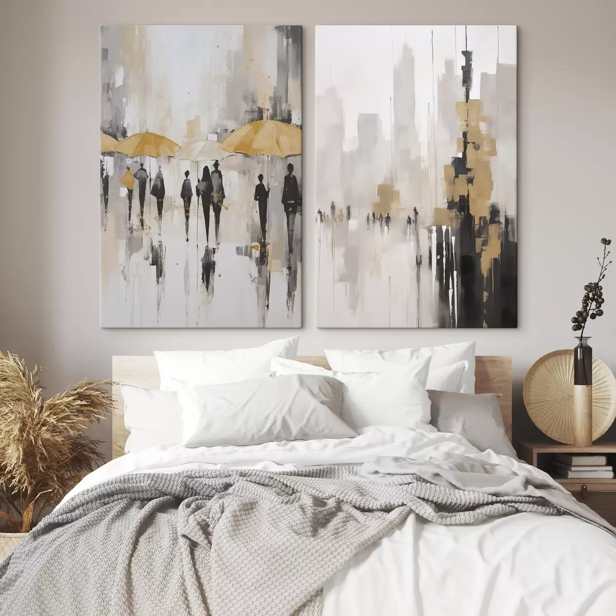 Tablouri Peisaj urban abstract m00873