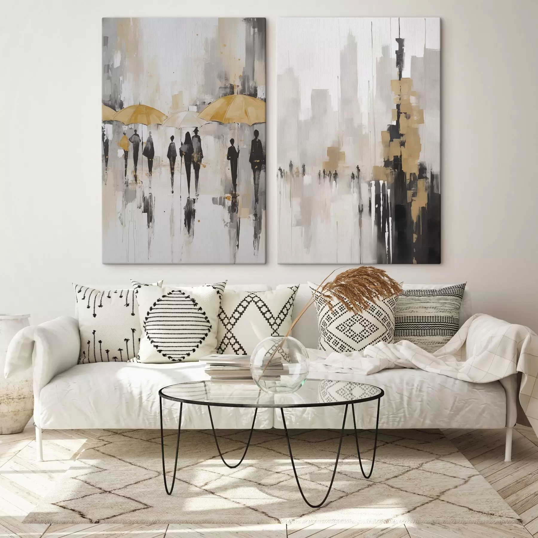 Tablouri Peisaj urban abstract m00873