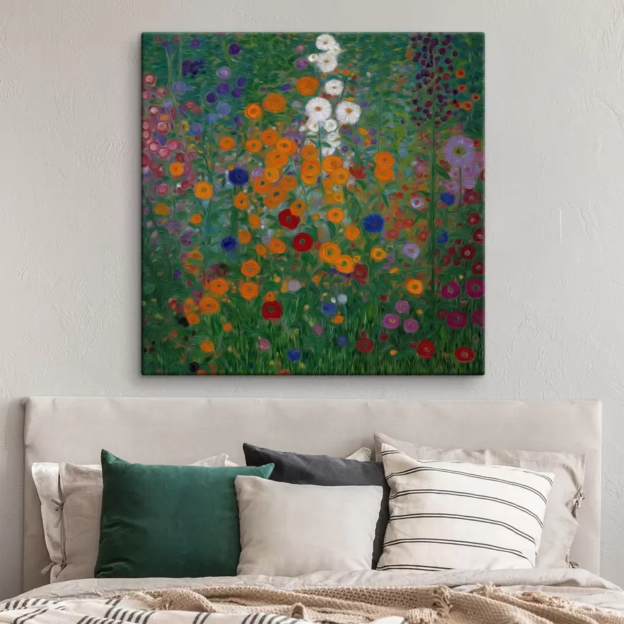 Tablouri Câmp de flori colorate cu accente albe s46172