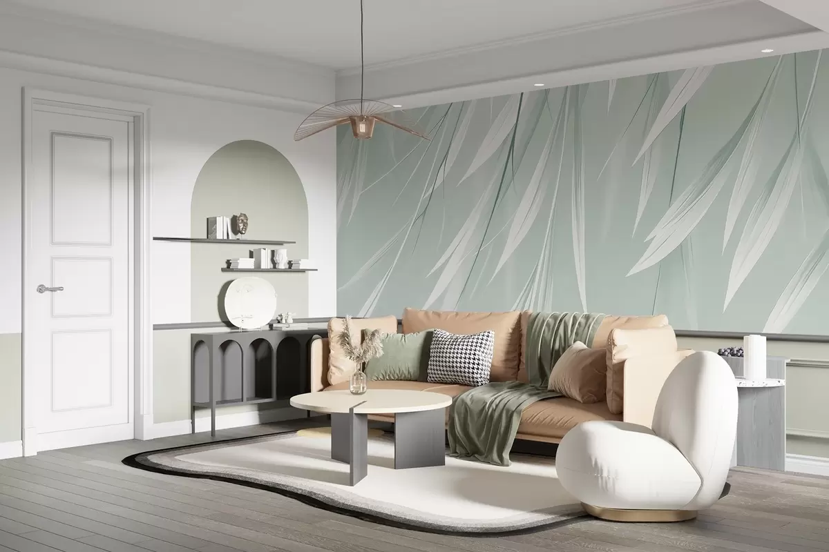 fototapet Frunze subțiri atârnate w04703v1