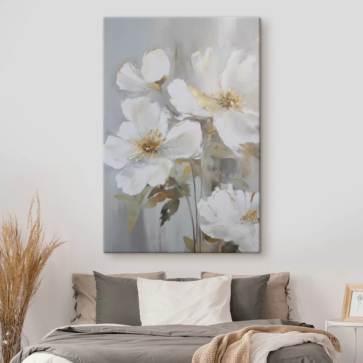 Tablouri Flori abstracte imitație de pictură s46346