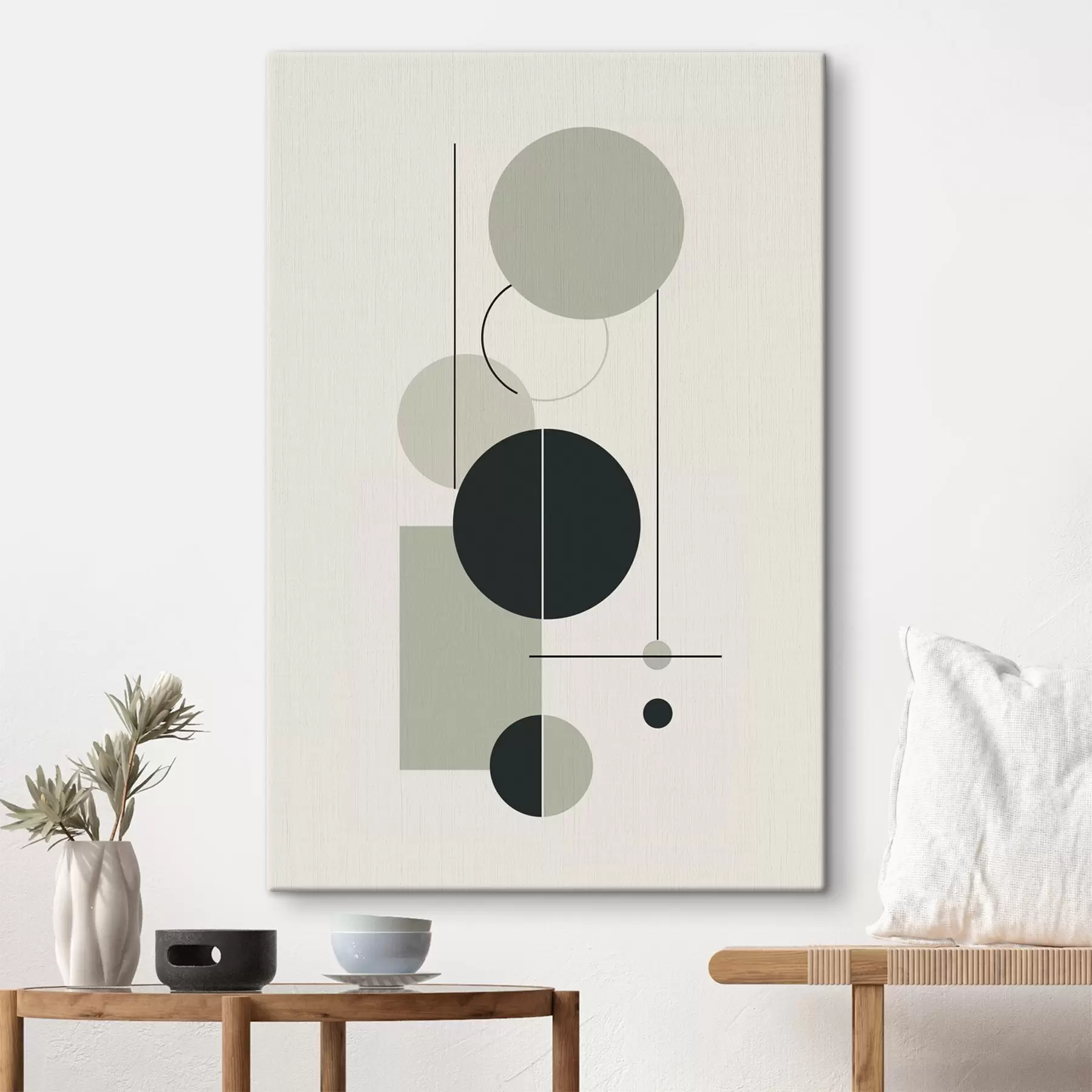 Tablouri Abstracție geometrică minimalistă s46352