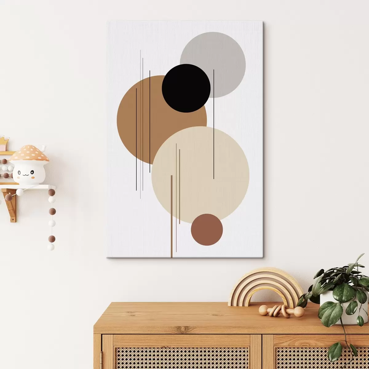 Tablouri Compoziție geometrică abstractă s46351