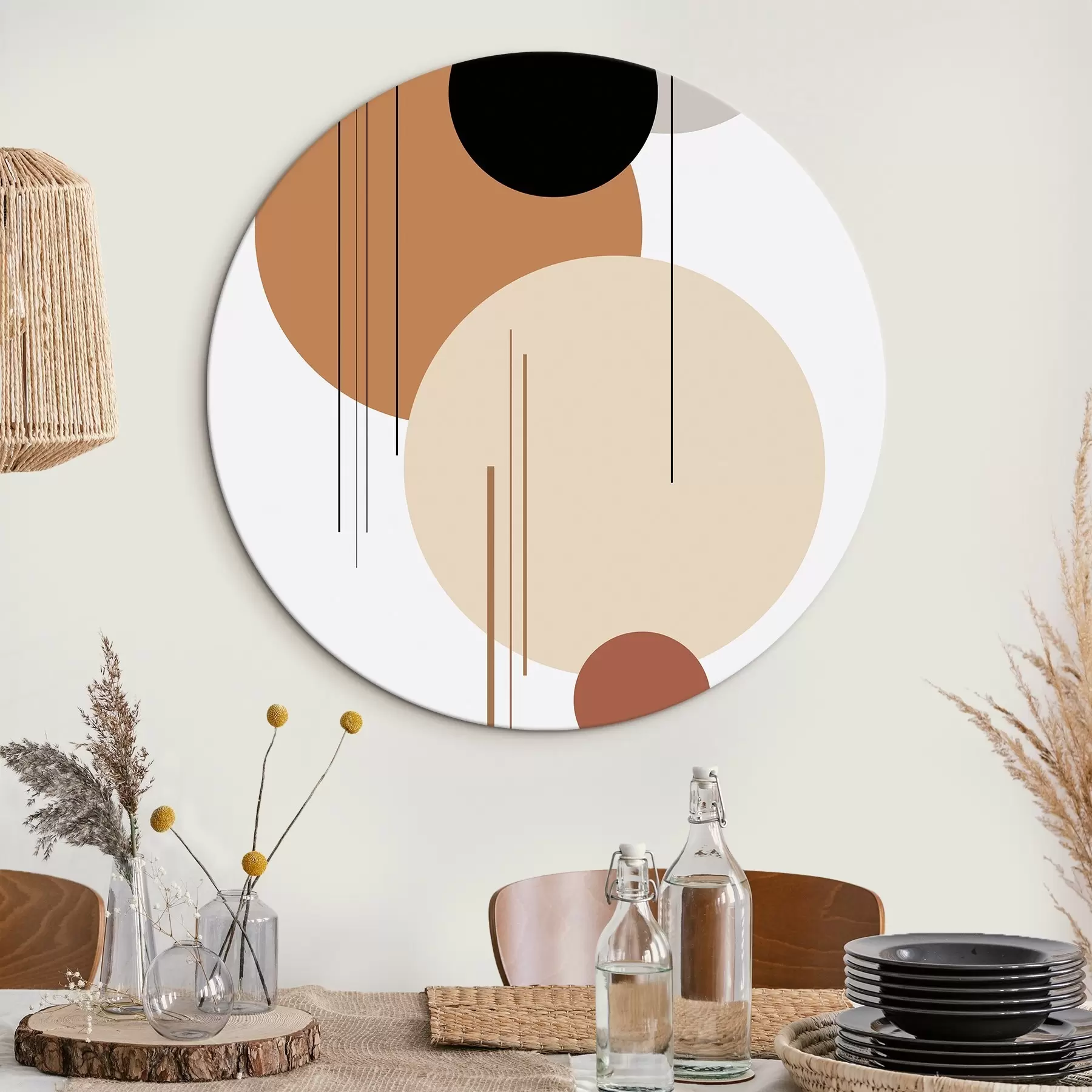 Tablouri Compoziție geometrică abstractă r46351