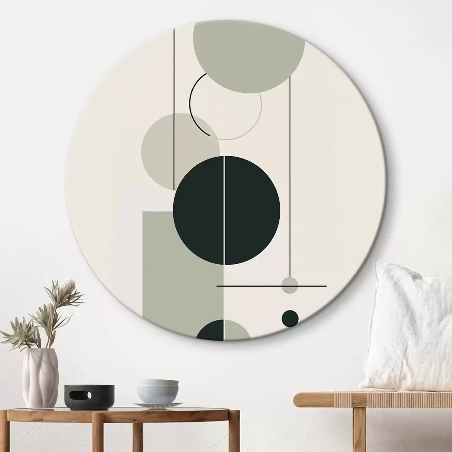 Tablouri Abstracție geometrică minimalistă r46352