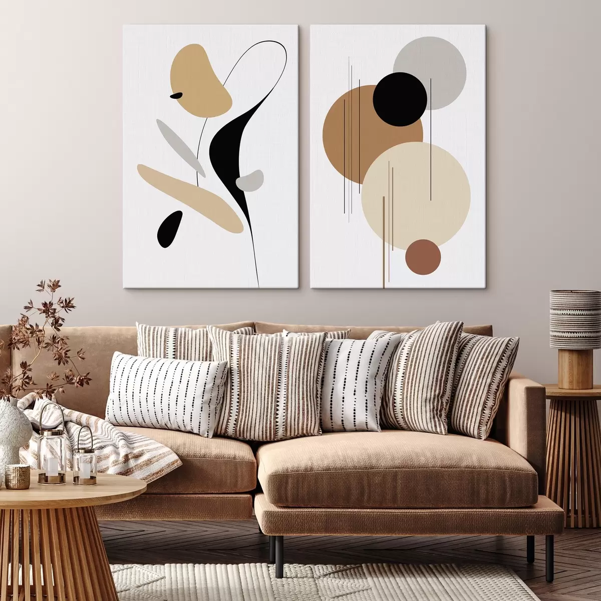 Tablouri Compoziție geometrică abstractă m00908