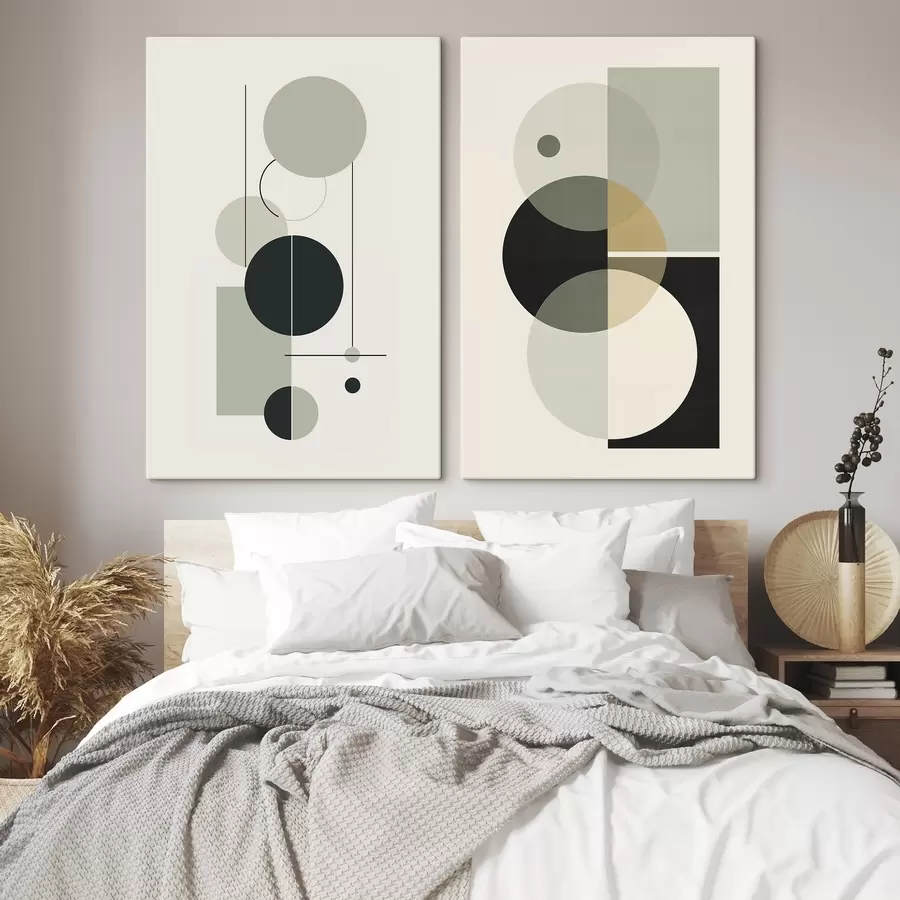 Tablouri Abstracție geometrică m00909