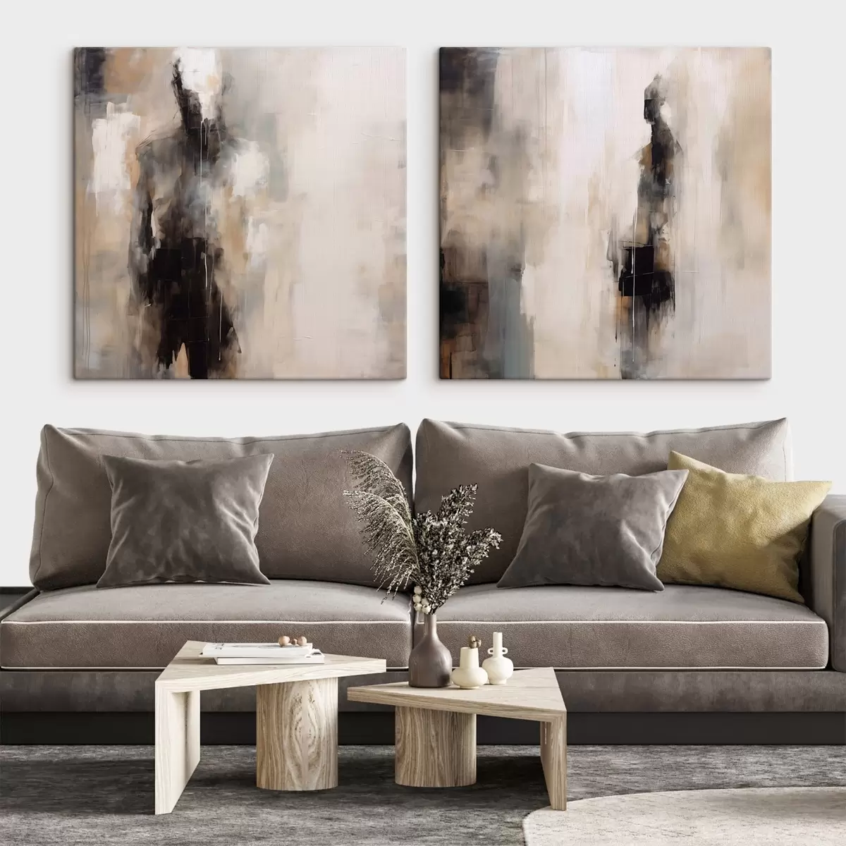 Tablouri Figuri umane abstracte în umbră m00860