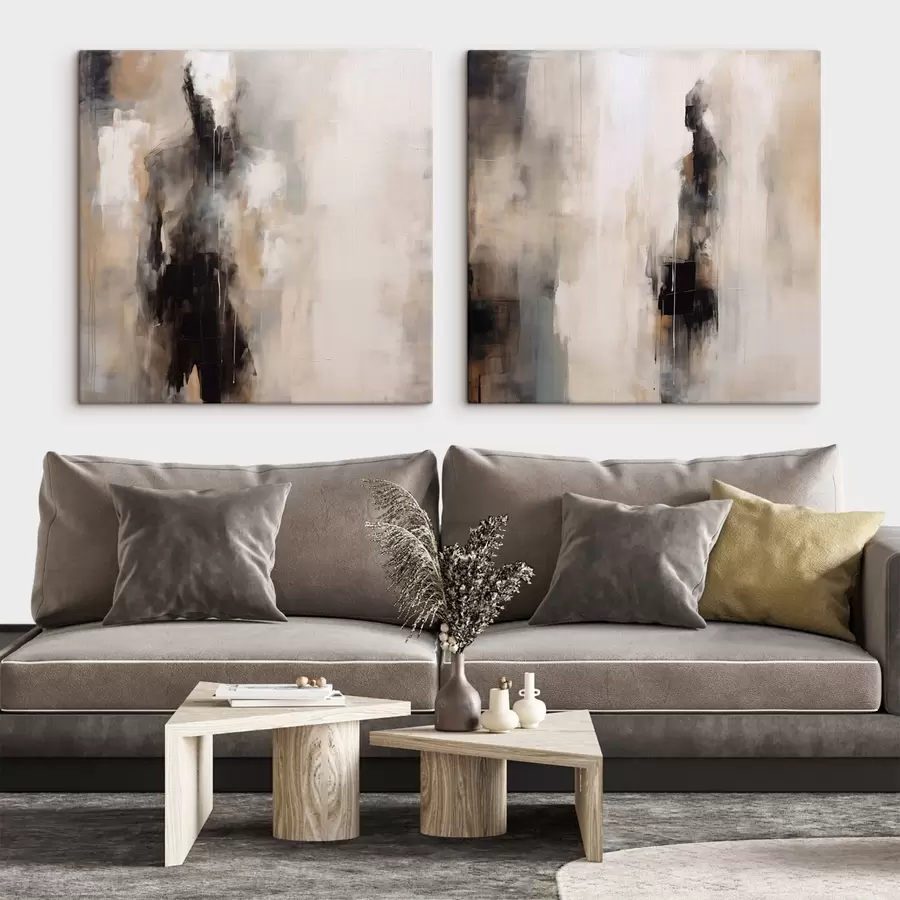 Tablouri Figuri umane abstracte în umbră m00860