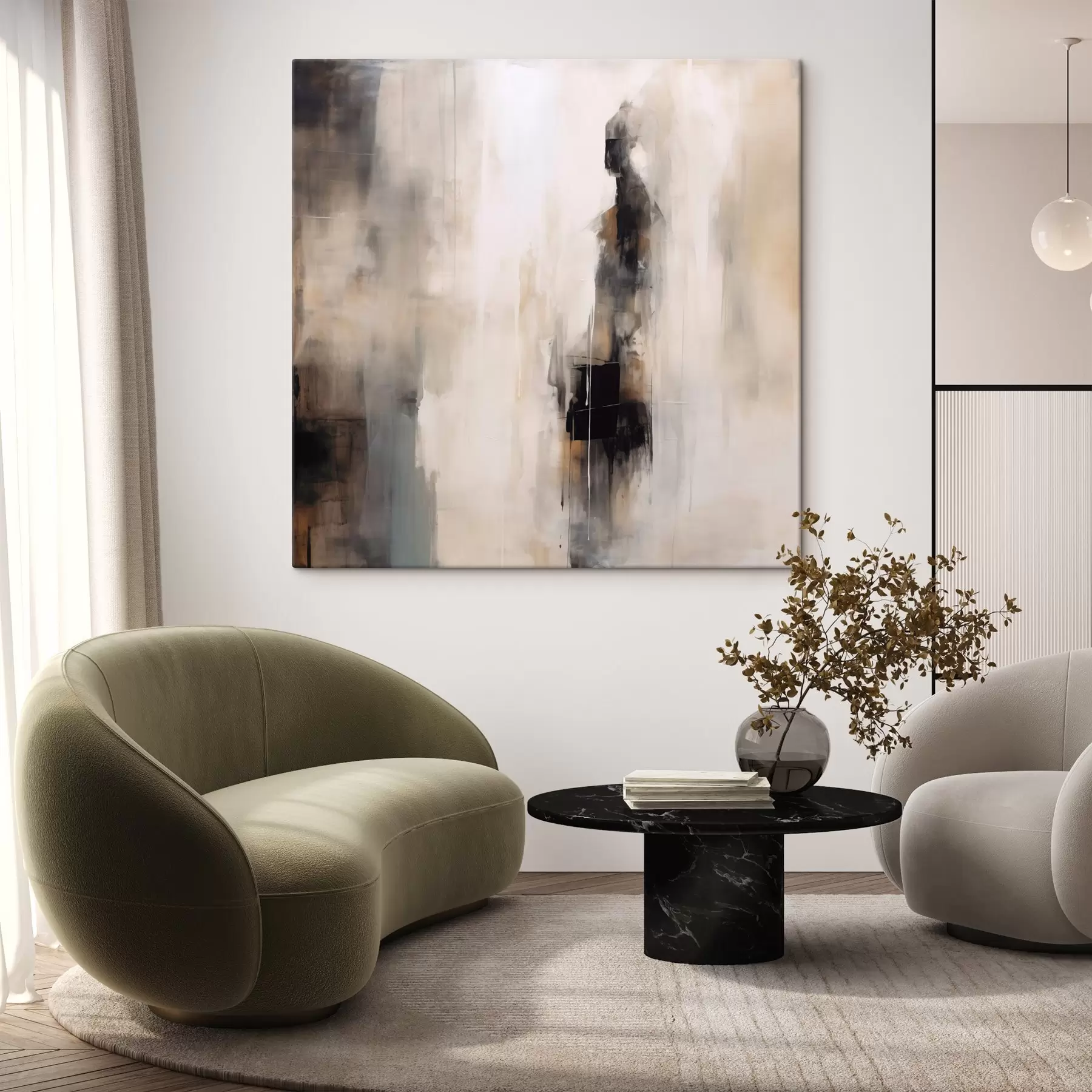 Tablouri O figură umană abstractă s46361