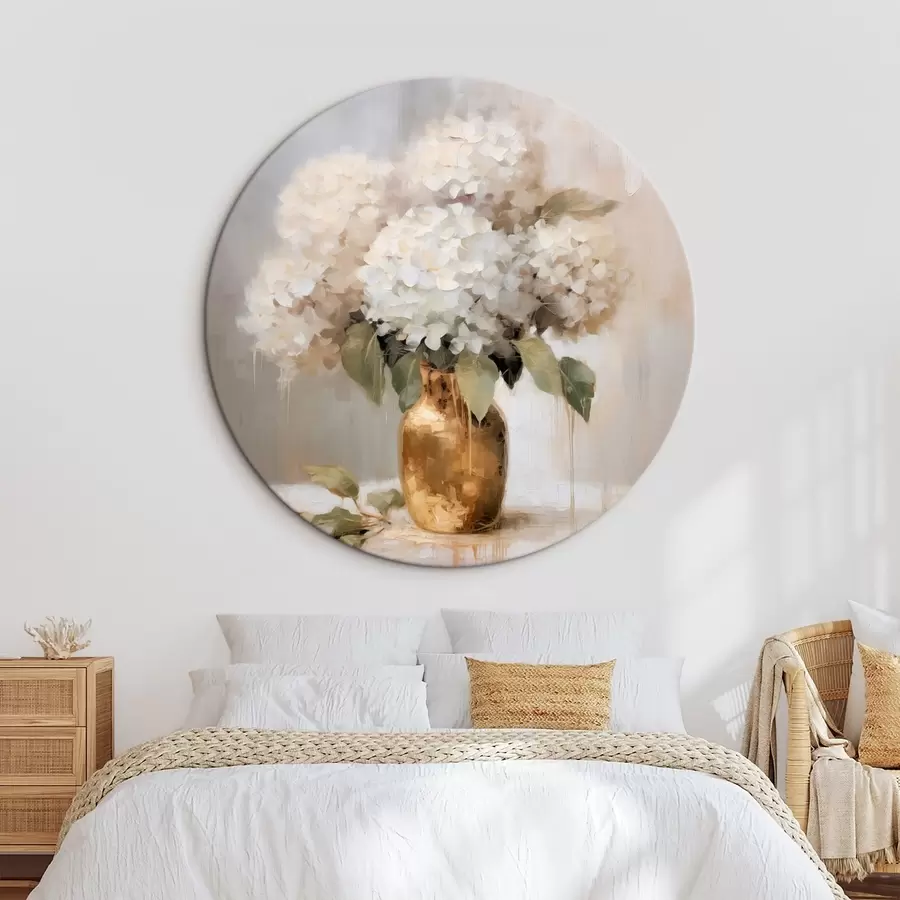 Tablouri Buchet delicat de hortensii într-o vază r46263