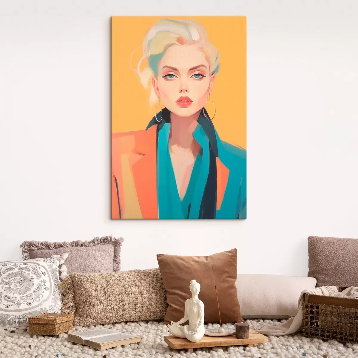 Tablouri Fata în jachetă s46422